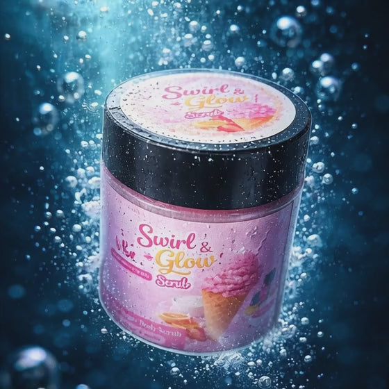 Bubblegum body scrub